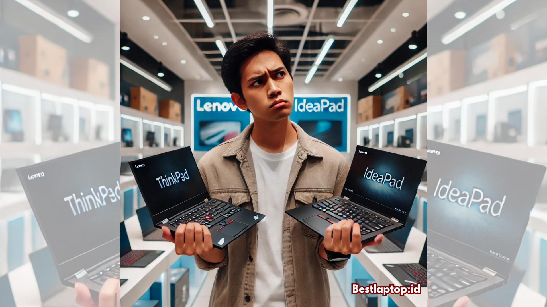 apa beda lenovo ideapad dan thinkpad