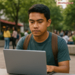 Laptop HP Layar Anti-Reflektif