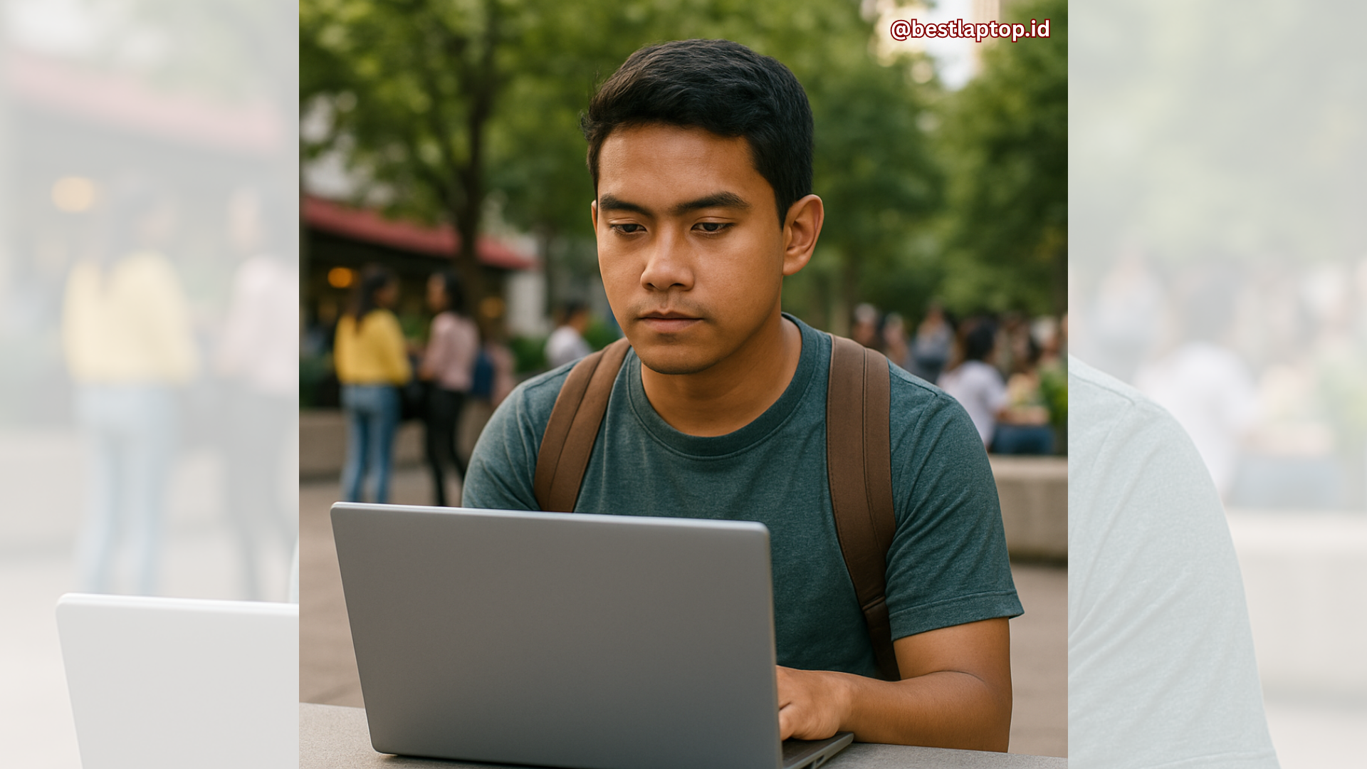 Laptop HP Layar Anti-Reflektif
