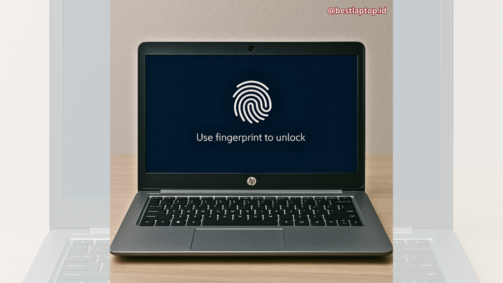 Fingerprint Unlock di Laptop HP