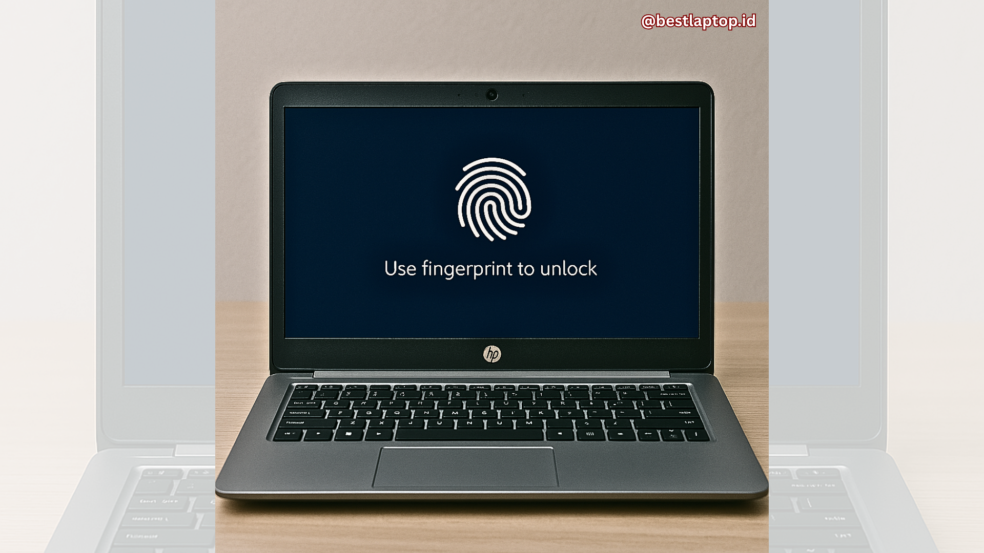 Fingerprint Unlock di Laptop HP