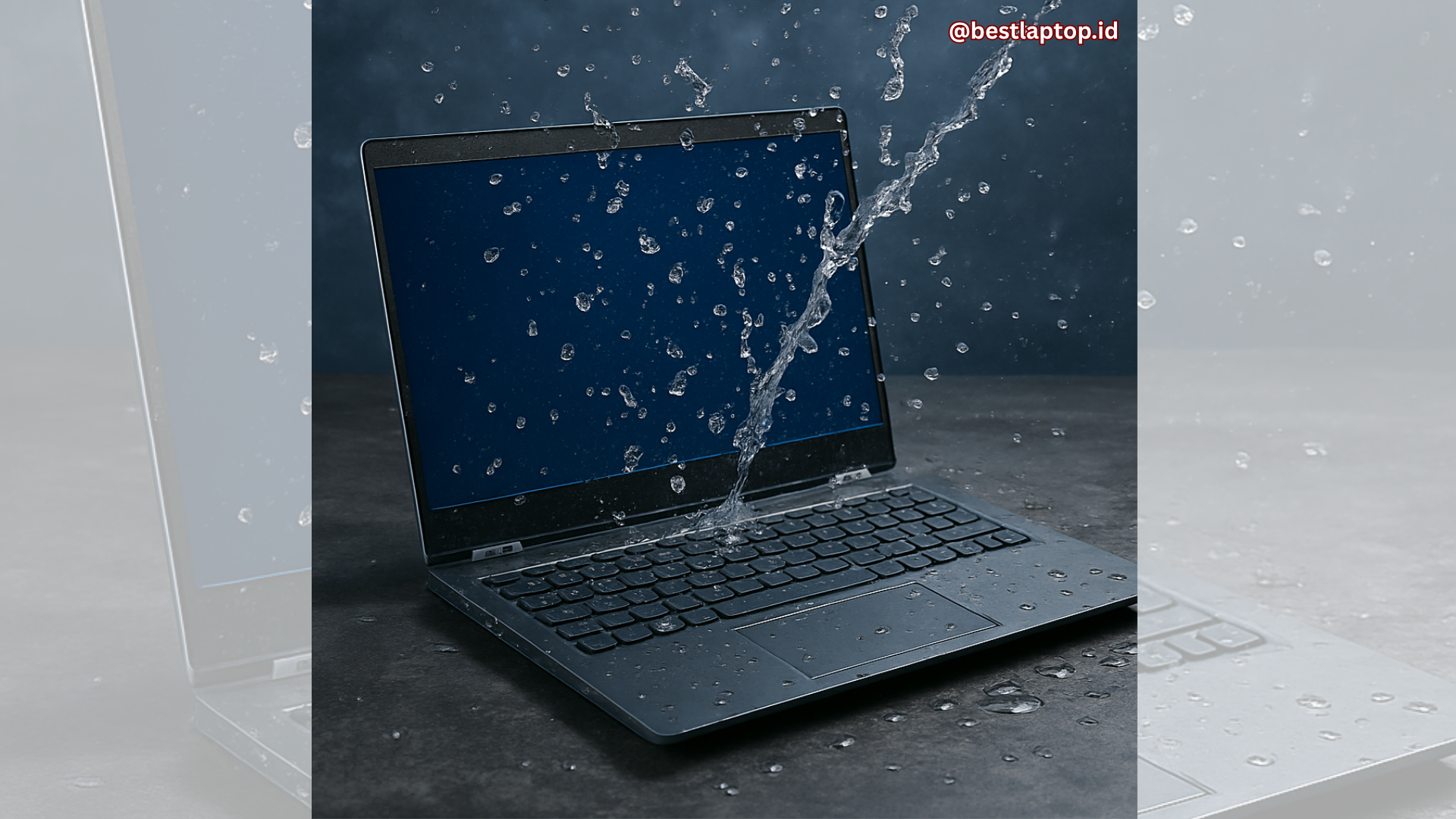 Laptop HP Tahan Air