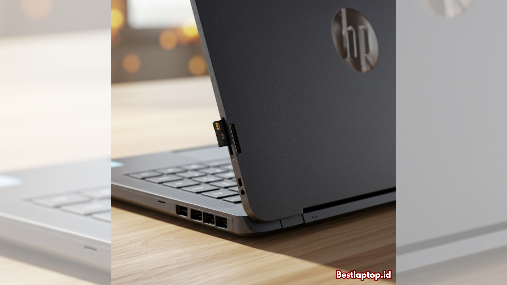 Laptop HP dengan Slot Kartu