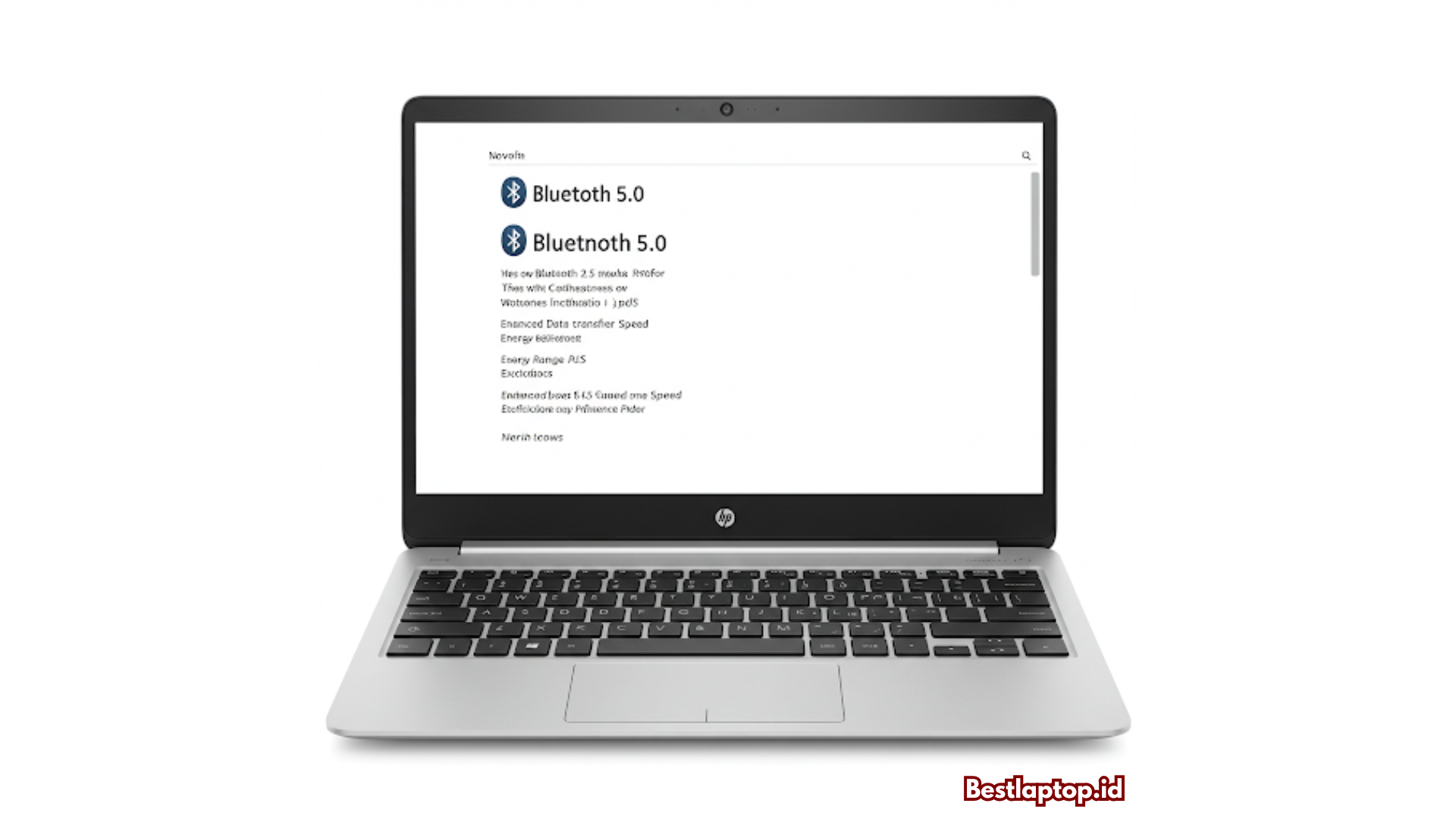 Laptop HP dengan Bluetooth 5.0​