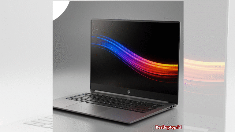Laptop HP dengan Layar OLED