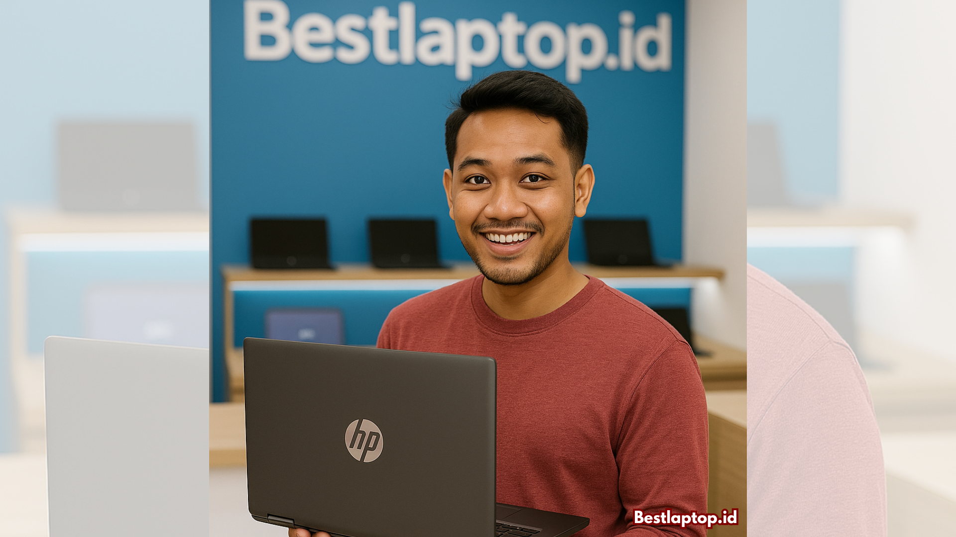Laptop HP Layar Matte