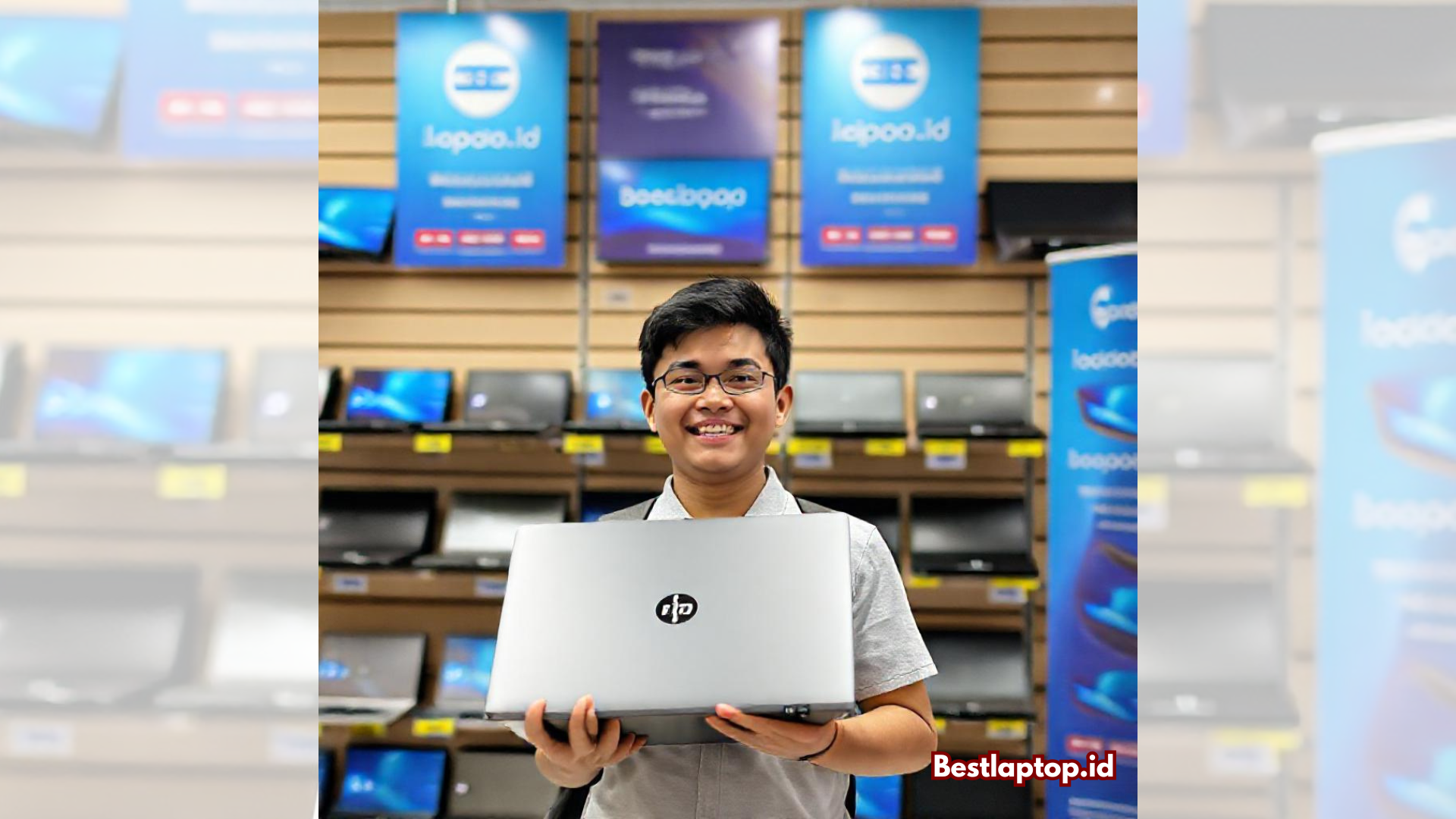 Laptop HP dengan prosesor Intel i7​
