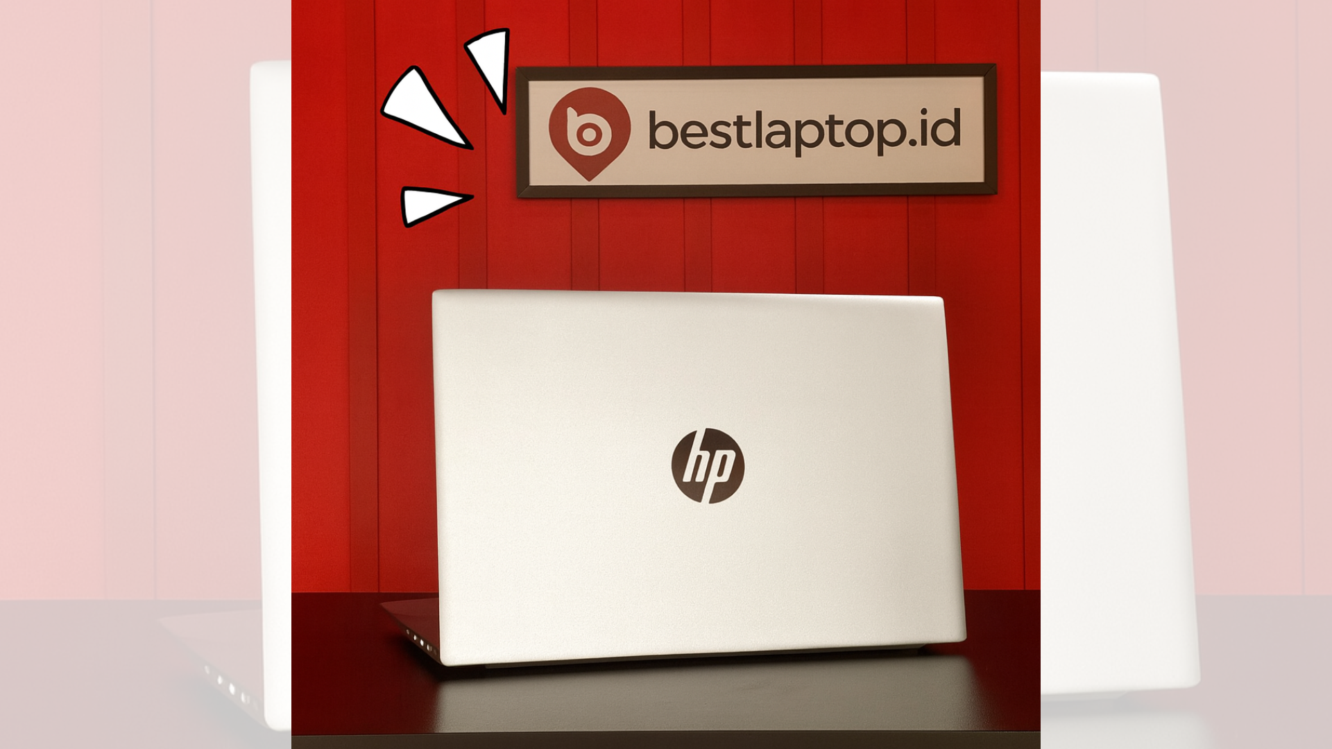 Laptop HP Desain Aluminium.
