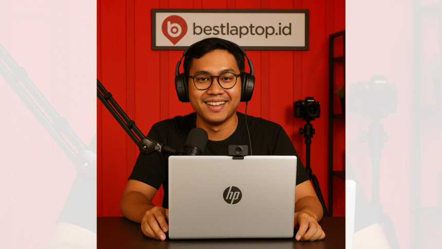 Laptop HP dengan Webcam